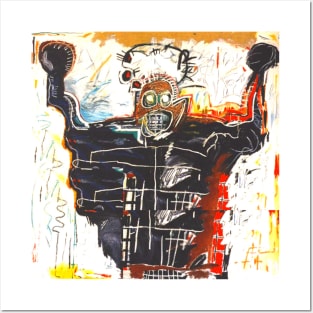 Basquiat Inspired Art Posters and Art